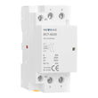 Nuviraz AC Contactor 40A 2 Pole Universal Circuit Control 35mm DIN Rail Mount CE Listed BCT-40(HC1-40) - NuviraZ
