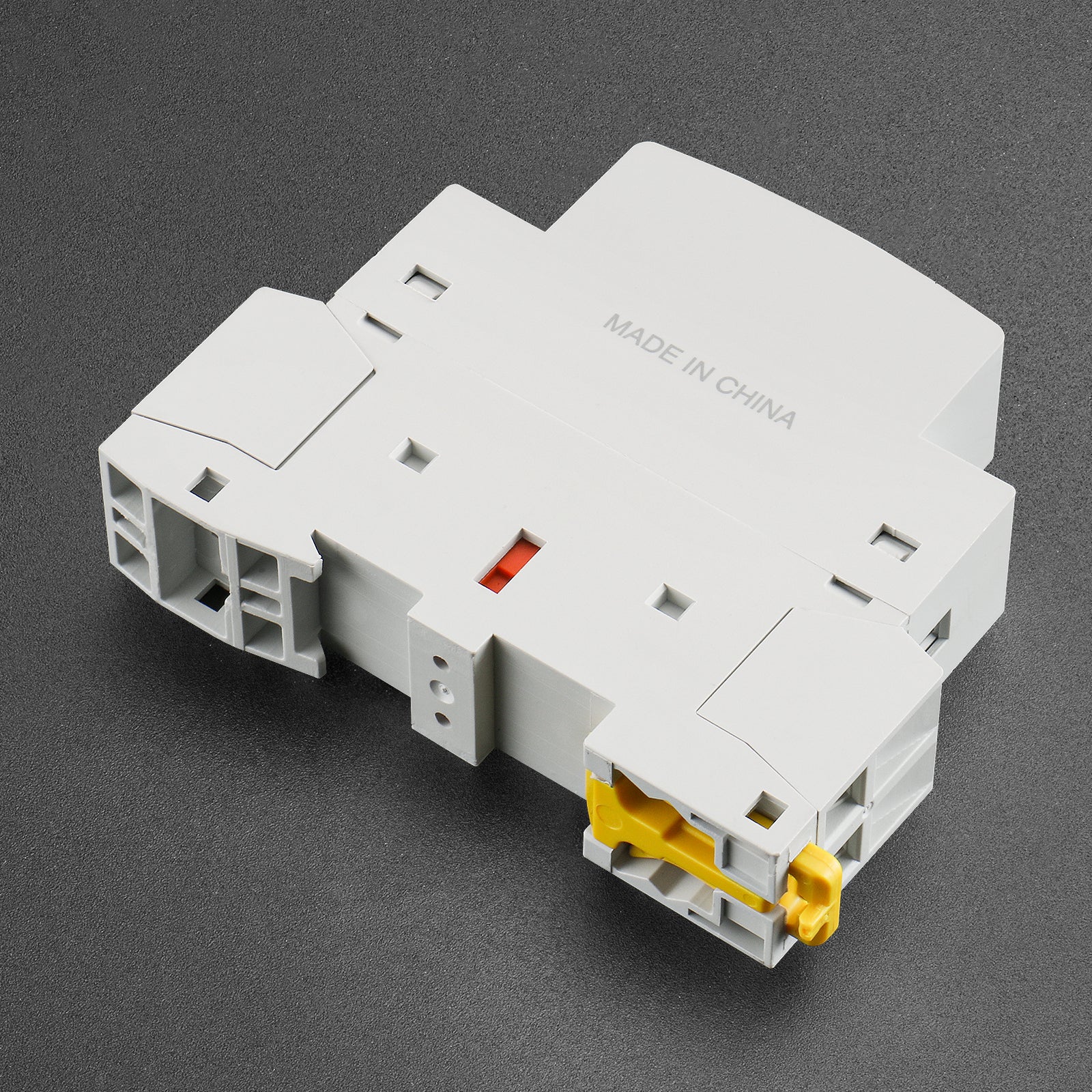 Nuviraz DC/AC Modular Contactor 25A 2 Pole 12V/24V/110V/220V Circuit Control 35mm DIN Rail BMHC7-25