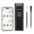 Nuviraz Smart Bluetooth Wireless Meat Thermometer Digital | BBQ, Grill, Oven, Smoker, Air Fryer, Kitchen | Perfect for Steak, Chicken, Turkey, and More | Delicous Recipes in App - NuviraZ